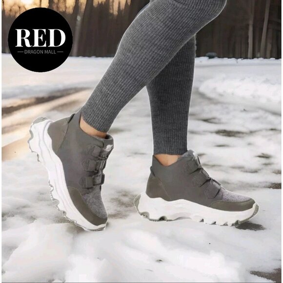 Sorel Kinetic Breakthru Caribou Waterproof Insulated Boots - Women's Size 11 - Picture 14 of 15